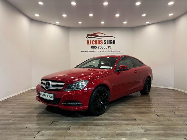 Mercedes-Benz C-Class Coupe, Diesel, 2013, Red