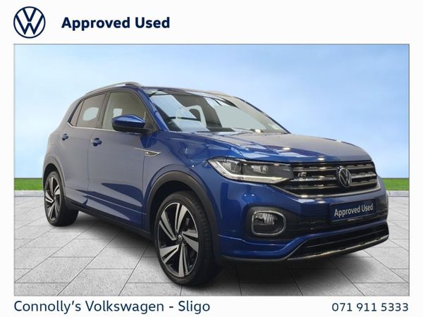 Volkswagen T-Cross SUV, Petrol, 2024, Blue