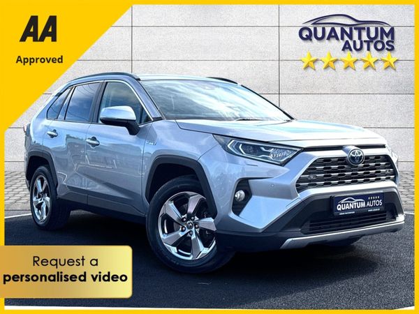 Toyota RAV4 SUV, Petrol Hybrid, 2019, Silver