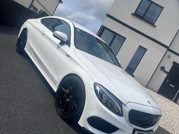 Mercedes-Benz C-Class Coupe, Diesel, 2016, White