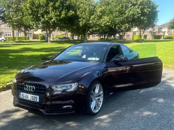 Audi A5 Coupe, Diesel, 2015, Red