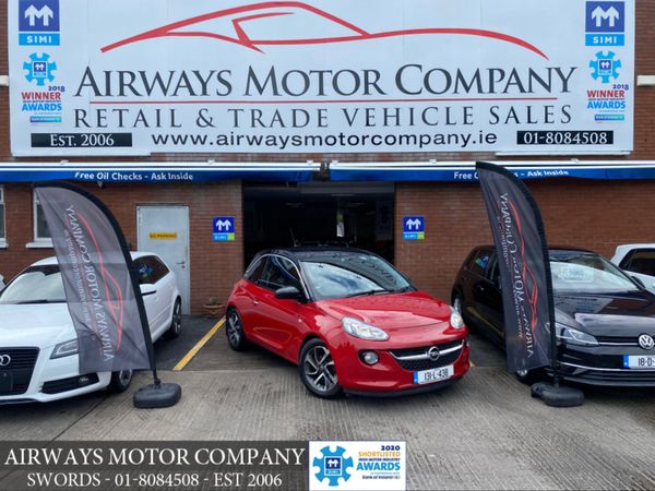 Opel Adam Hatchback, Petrol, 2013, Red