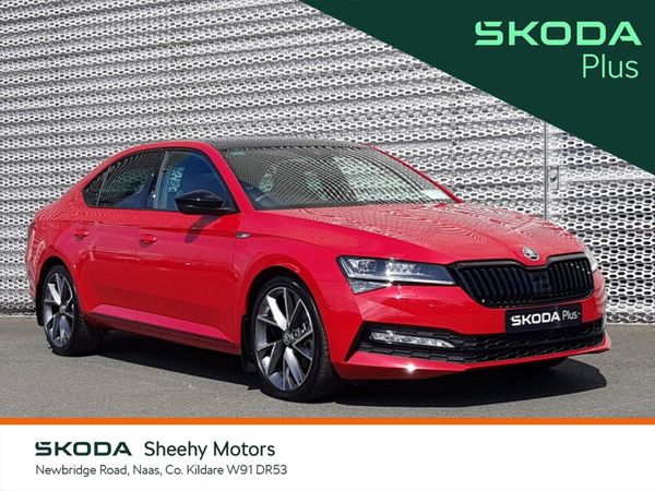 Skoda Superb Saloon, Diesel, 2024, Red
