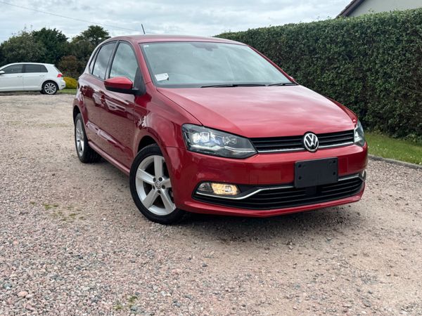 Volkswagen Polo Hatchback, Petrol, 2017, Orange