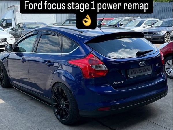Ford Focus Hatchback, Petrol, 2014, Blue