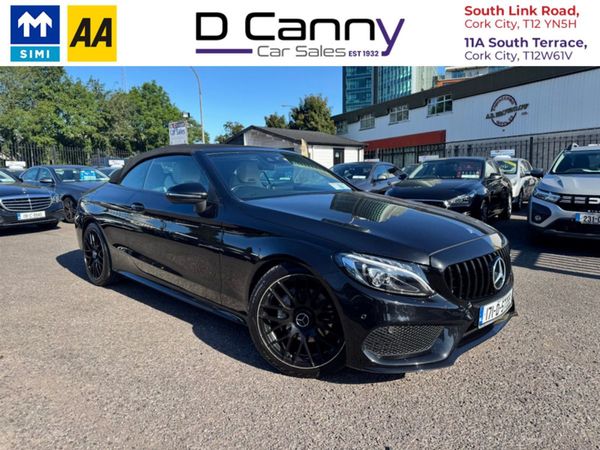 Mercedes-Benz C-Class Cabriolet, Diesel, 2017, Black
