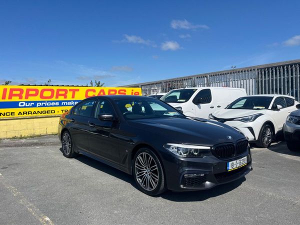 BMW 5-Series Saloon, Hybrid, 2018, Grey