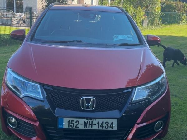 Honda Civic Estate, Diesel, 2015, Red