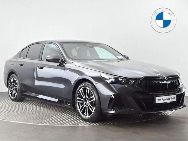 BMW 5-Series Saloon, Petrol Plug-in Hybrid, 2025, Grey