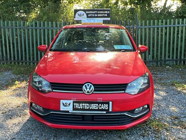 Volkswagen Polo Hatchback, Petrol, 2017, Red