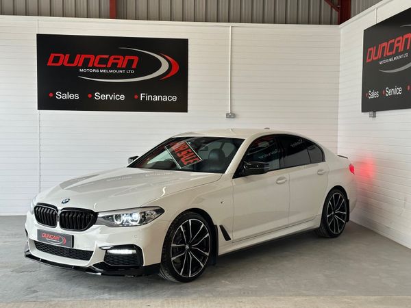BMW 5-Series Saloon, Diesel, 2017, White