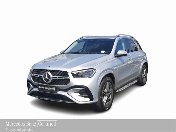 Mercedes-Benz GLE SUV, Diesel Plug-in Hybrid, 2025, Silver