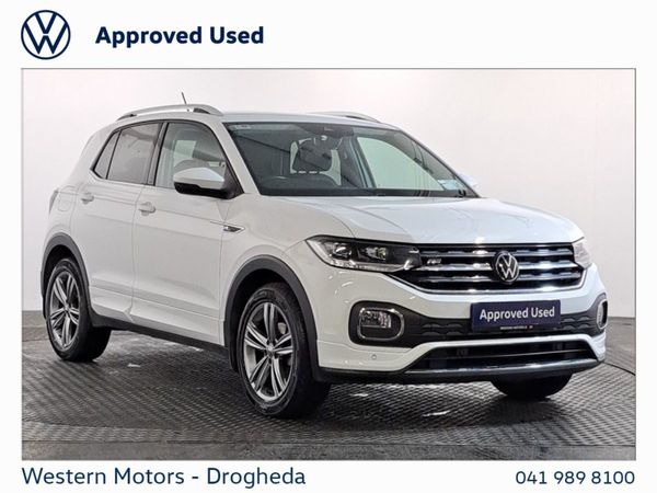 Volkswagen T-Cross Estate, Petrol, 2023, White