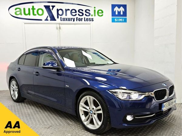 BMW 3-Series Saloon, Petrol, 2016, Blue