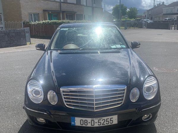 Mercedes-Benz E-Class Saloon, Petrol, 2008, Black