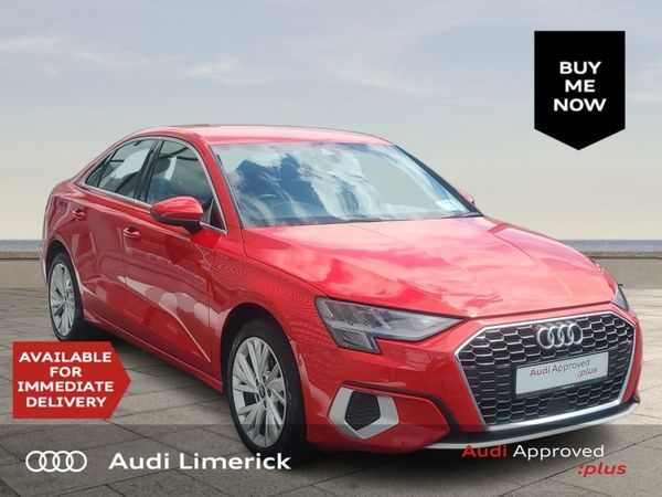 Audi A3 Saloon, Diesel, 2022, Red