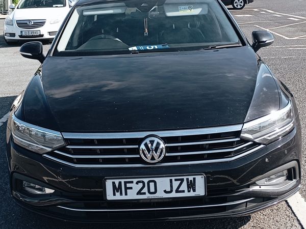 Volkswagen Passat Saloon, Diesel, 2020, Black