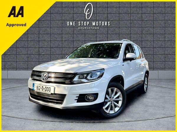 Volkswagen Tiguan SUV, Petrol, 2016, White