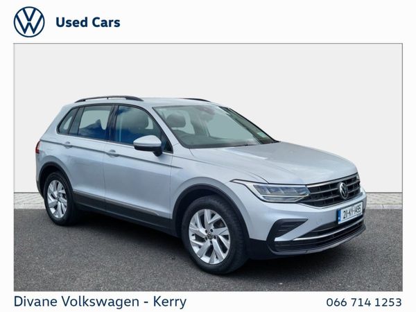 Volkswagen Tiguan SUV, Diesel, 2021, Silver