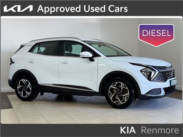 Kia Sportage MPV, Diesel, 2022, White