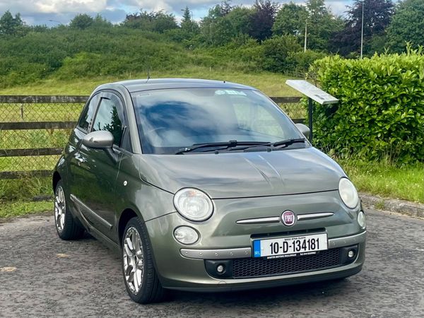 Fiat 500 Hatchback, Petrol, 2010, Green