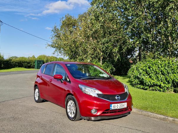 Nissan Note MPV, Petrol, 2016, Red