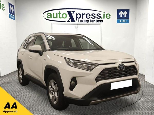 Toyota RAV4 Estate, Hybrid, 2020, White