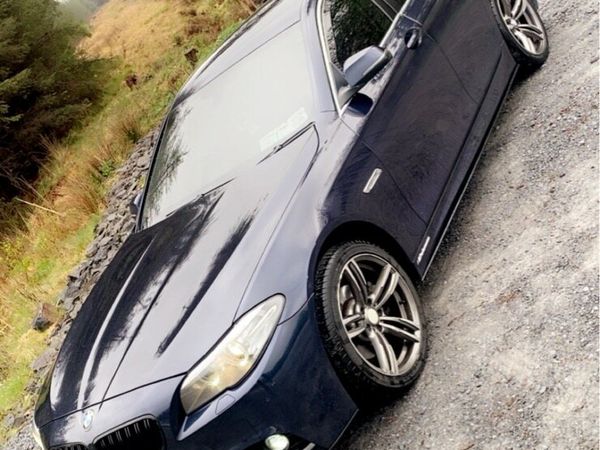 BMW 5-Series Saloon, Diesel, 2014, Blue