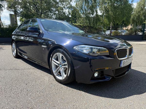 BMW 5-Series Saloon, Diesel, 2016, Black