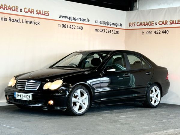 Mercedes-Benz C-Class Saloon, Petrol, 2006, Black