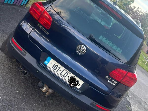 Volkswagen Tiguan SUV, Diesel, 2016, Blue