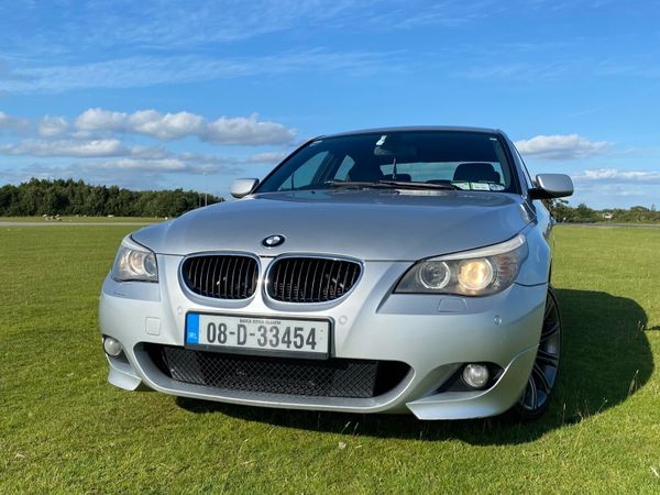 BMW 5-Series Saloon, Diesel, 2008, Silver