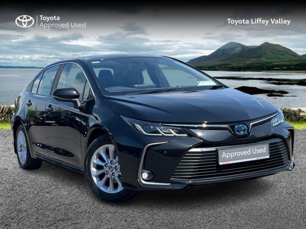 Toyota Corolla Saloon, Petrol Hybrid, 2022, Black
