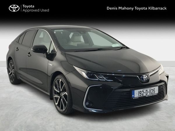 Toyota Corolla Saloon, Petrol Hybrid, 2019, Black