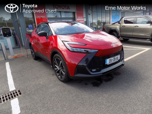 Toyota C-HR Hatchback, Petrol Plug-in Hybrid, 2025, Red