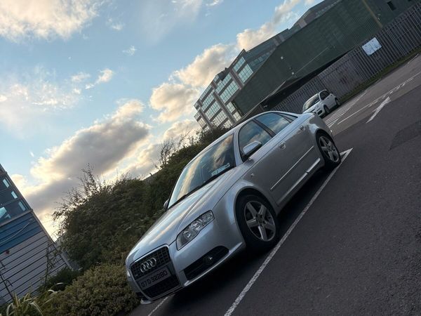 Audi A4 Saloon, Petrol, 2007, Silver