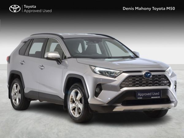 Toyota RAV4 SUV, Petrol Hybrid, 2021, Silver