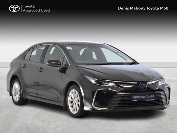 Toyota Corolla Saloon, Petrol Hybrid, 2022, Black