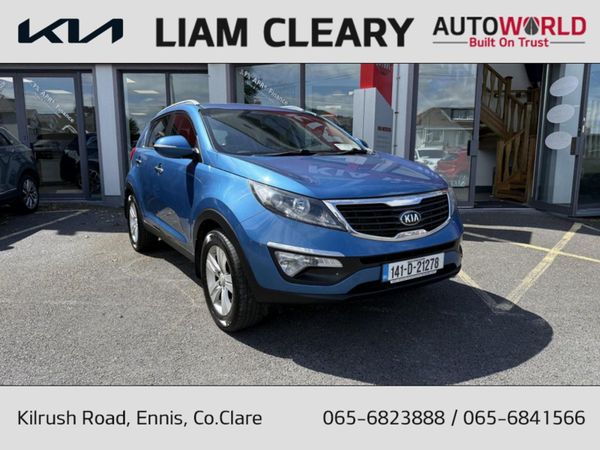 Kia Sportage MPV, Diesel, 2014, Blue