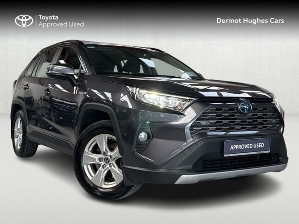 Toyota RAV4 SUV, Petrol Hybrid, 2022, Grey