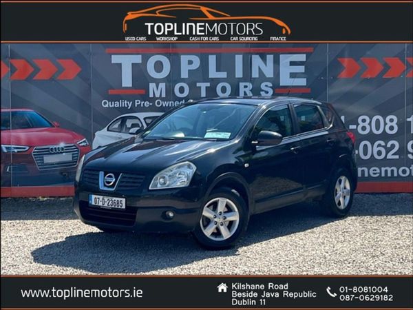 Nissan Qashqai Hatchback, Petrol, 2007, Black