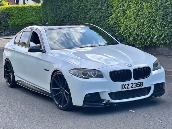 BMW 5-Series Saloon, Diesel, 2011, White
