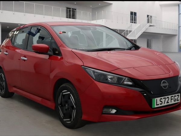 Nissan Leaf Hatchback, Electric, 2022, Red