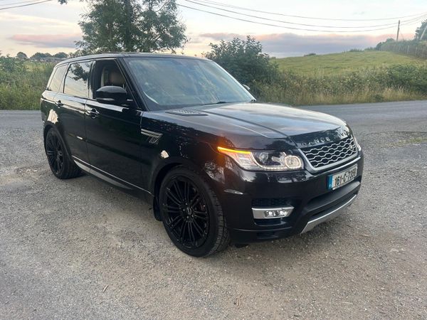 Land Rover Range Rover Sport SUV, Diesel, 2016, Black