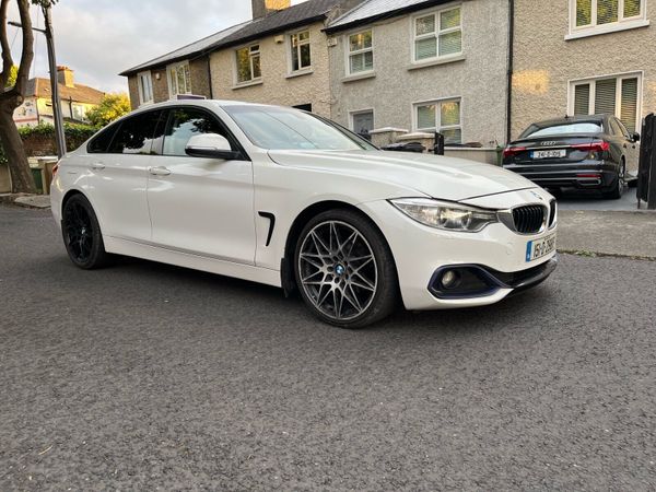 BMW 4-Series Saloon, Diesel, 2015, White