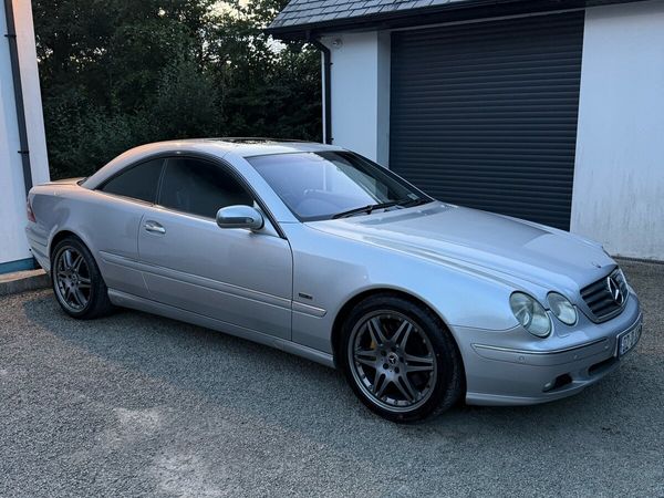 Mercedes-Benz CL-Class Coupe, Petrol, 2002, Silver