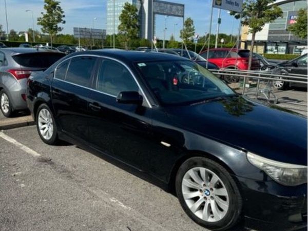 BMW 5-Series Saloon, Diesel, 2008, Black