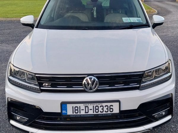 Volkswagen Tiguan SUV, Diesel, 2018, White