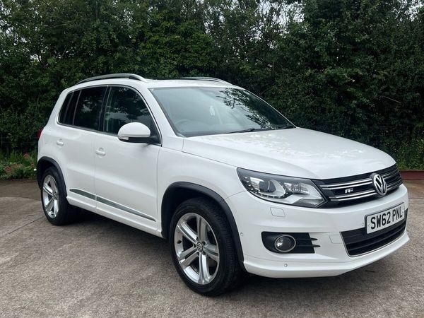 Volkswagen Tiguan SUV, Diesel, 2013, White
