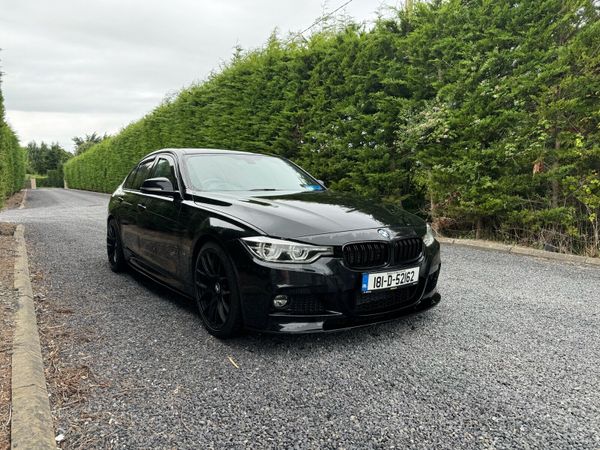 BMW 3-Series Saloon, Petrol Plug-in Hybrid, 2018, Black